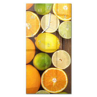 Orologio da parete verticale Frutta