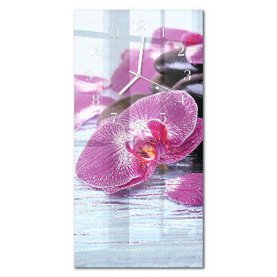 Verticale orologio Un'idea per le orchidee