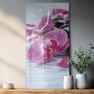 Verticale orologio Un'idea per le orchidee