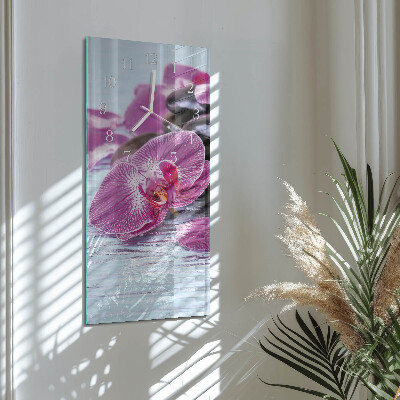 Verticale orologio Un'idea per le orchidee