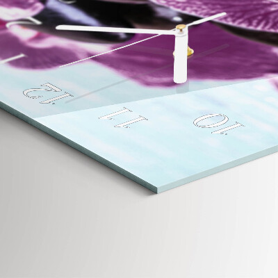 Verticale orologio Un'idea per le orchidee