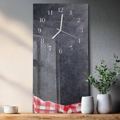 Orologio da parete verticale Tavolo in marmo