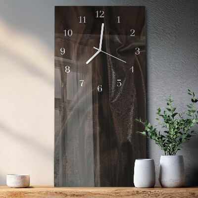Orologio da parete verticale Velluto