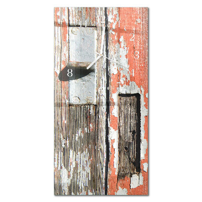 Verticale orologio Porta in legno