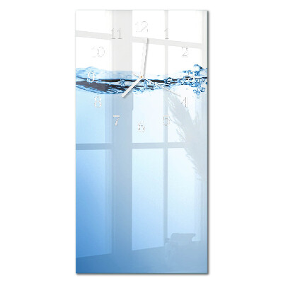 Orologio da parete verticale Acqua