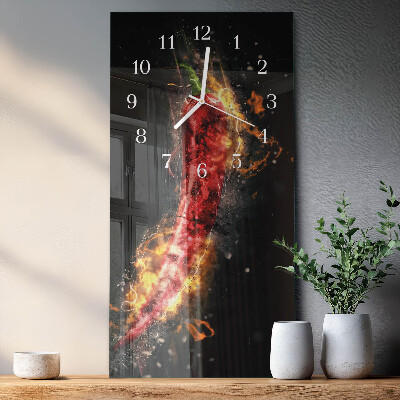 Verticale orologio Peperoncino piccante
