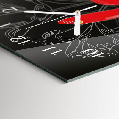 Orologio con stampa verticale Mobili
