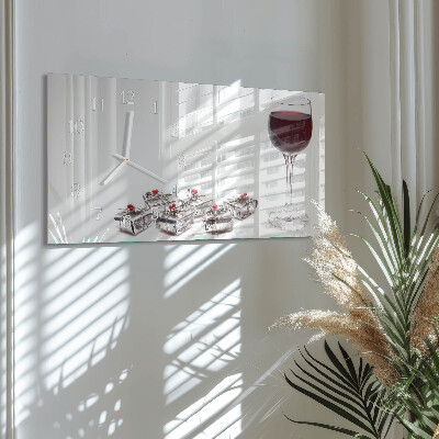 Orizzontali orologi Calice da vino