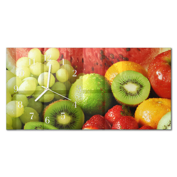 Orizzontale orologio in vetro Prodotti della frutta