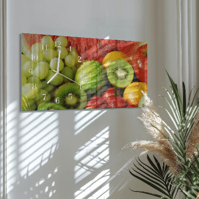 Orizzontale orologio in vetro Prodotti della frutta