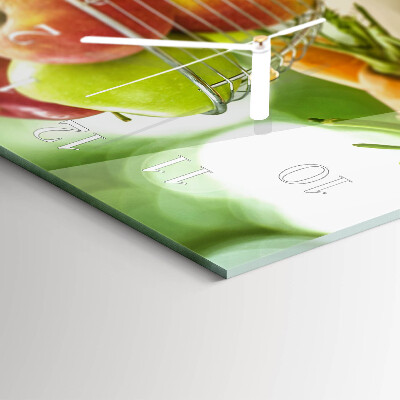Orizzontale orologio con stampa Frutta e nettare