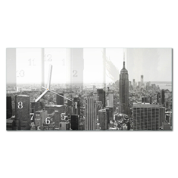 Orologio da parete orizzontale New York Manhattan