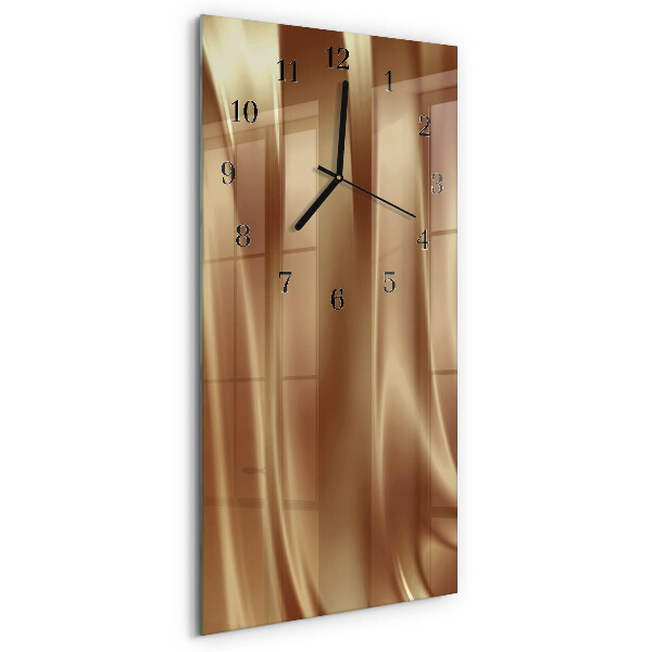 Verticale orologio da parete Velluto