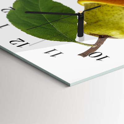 Verticale orologio da parete Frutta