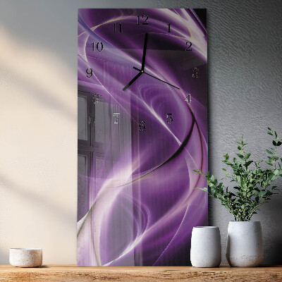 Verticale orologio da parete Onde