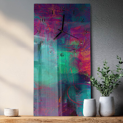 Orologio verticale Immagine colorata
