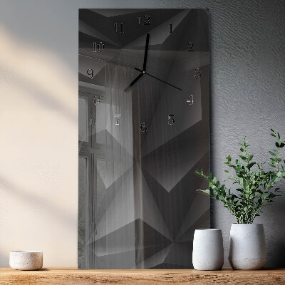 Verticale orologio con stampa Modello