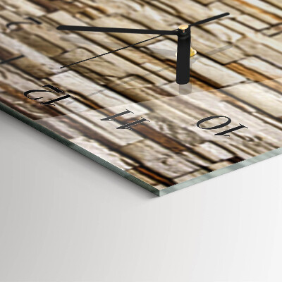 Verticale orologio con stampa Clinker