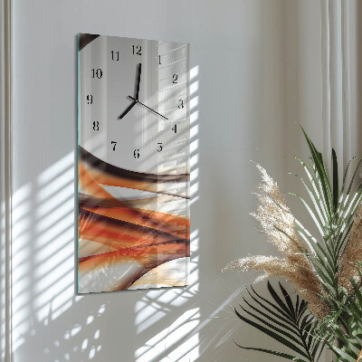 Verticale orologio da parete Astrazione