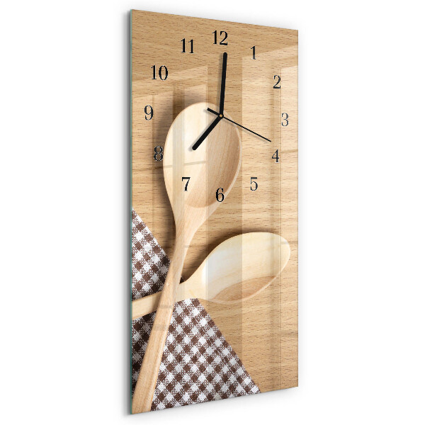 Verticale orologio da parete Cucchiai