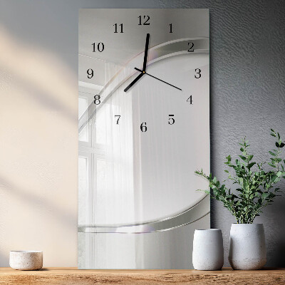 Verticale orologio con stampa Modello