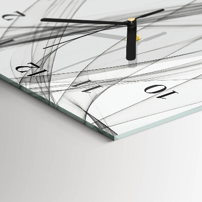 Orologio verticale in vetro Tenda