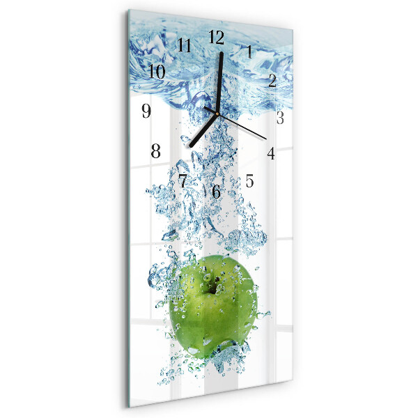 Verticale orologio da parete Acqua di mela