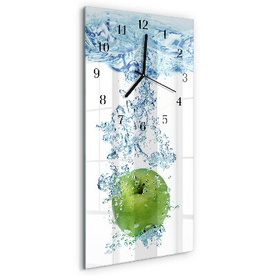Verticale orologio da parete Acqua di mela