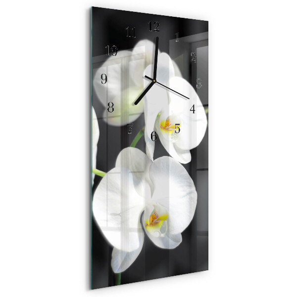 Orologio verticale Orchidea