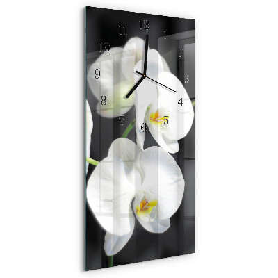 Orologio verticale Orchidea