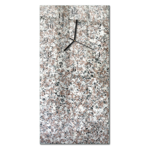 Orologio verticale in vetro Frutta