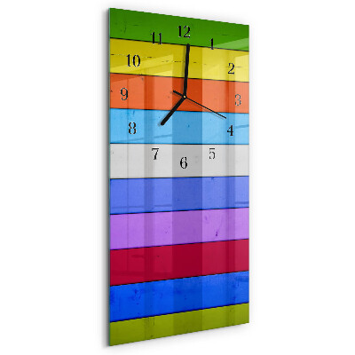 Orologio verticale Strisce