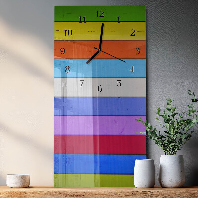 Orologio verticale Strisce