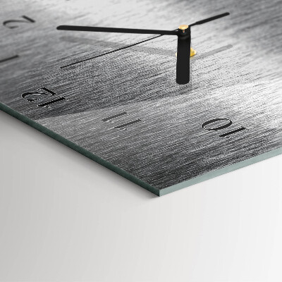 Orologio verticale in vetro Acciaio