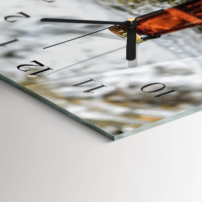 Verticale orologio con stampa Birra