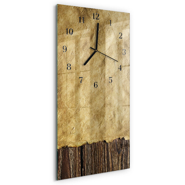 Orologio verticale Carta da tavola