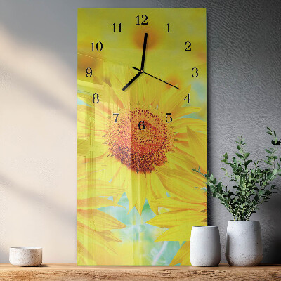 Orologio verticale Girasole