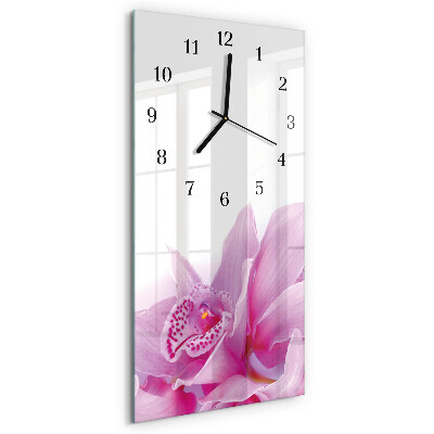 Orologio verticale Orchidea