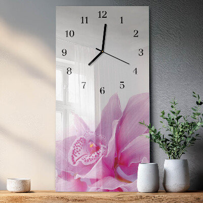 Orologio verticale Orchidea