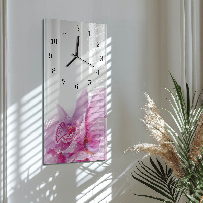 Orologio verticale Orchidea
