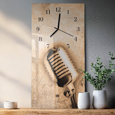 Orologio verticale Microfono