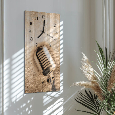 Orologio verticale Microfono