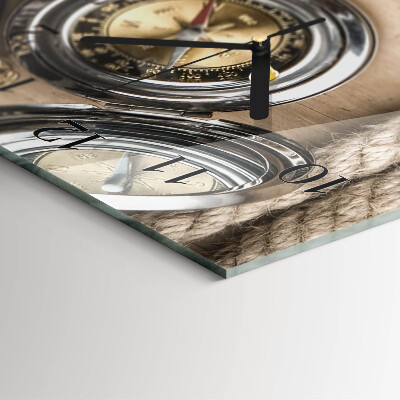 Verticale orologio da parete Bussola