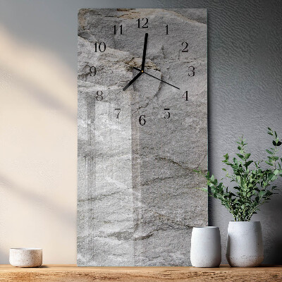 Verticale orologio con stampa Calcolo