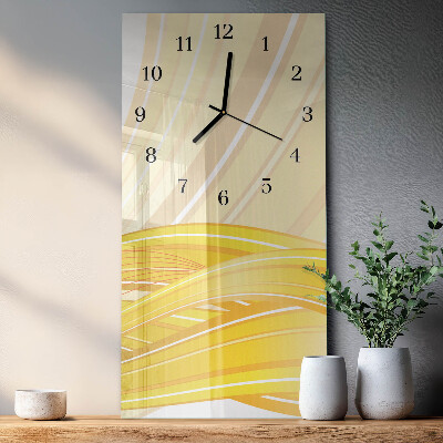 Verticale orologio con stampa Modello