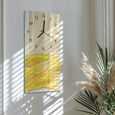 Verticale orologio con stampa Modello