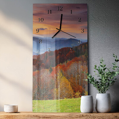 Orologio verticale in vetro Prospettive