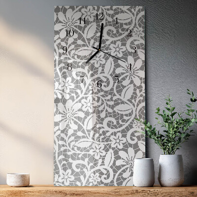 Verticale orologio con stampa Modello