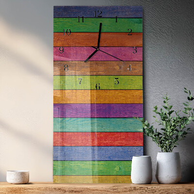 Orologio verticale Strisce
