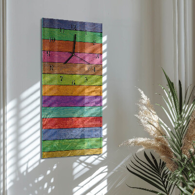 Orologio verticale Strisce
